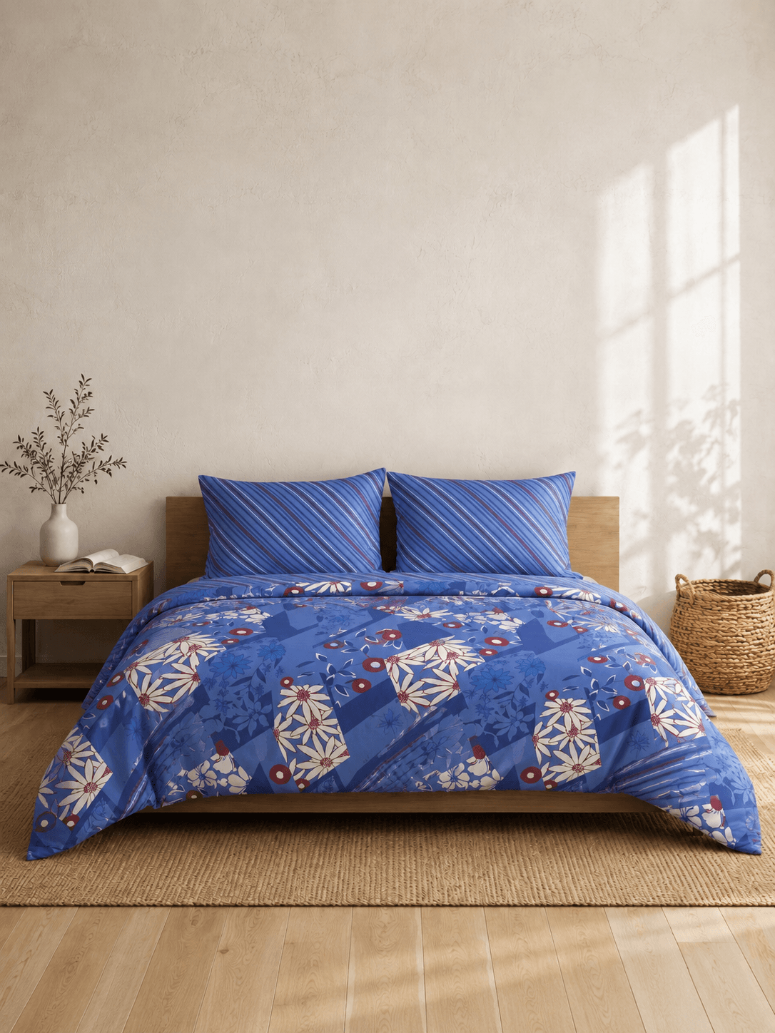 Cotton double bed sheet