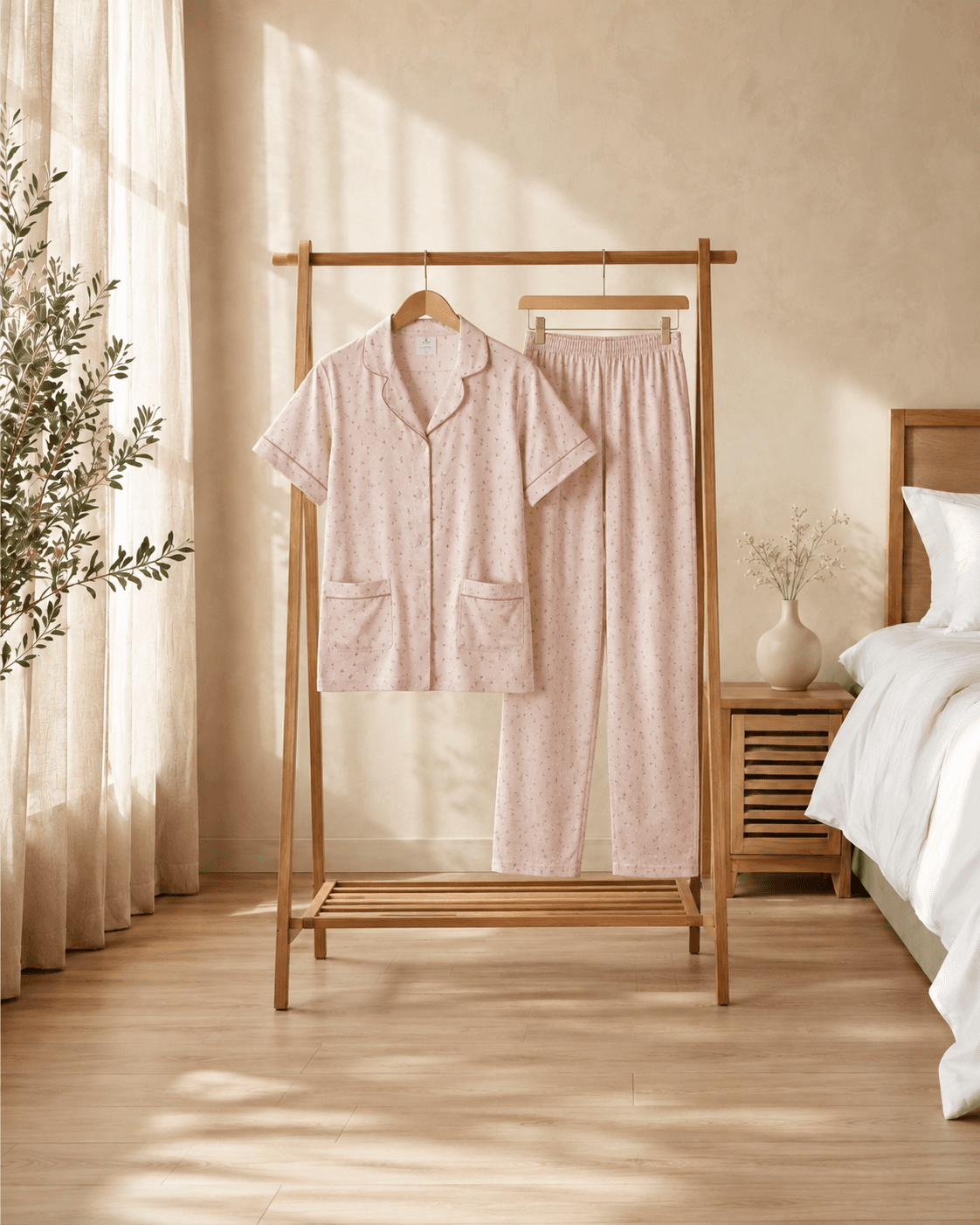 Blush Pink trouser set