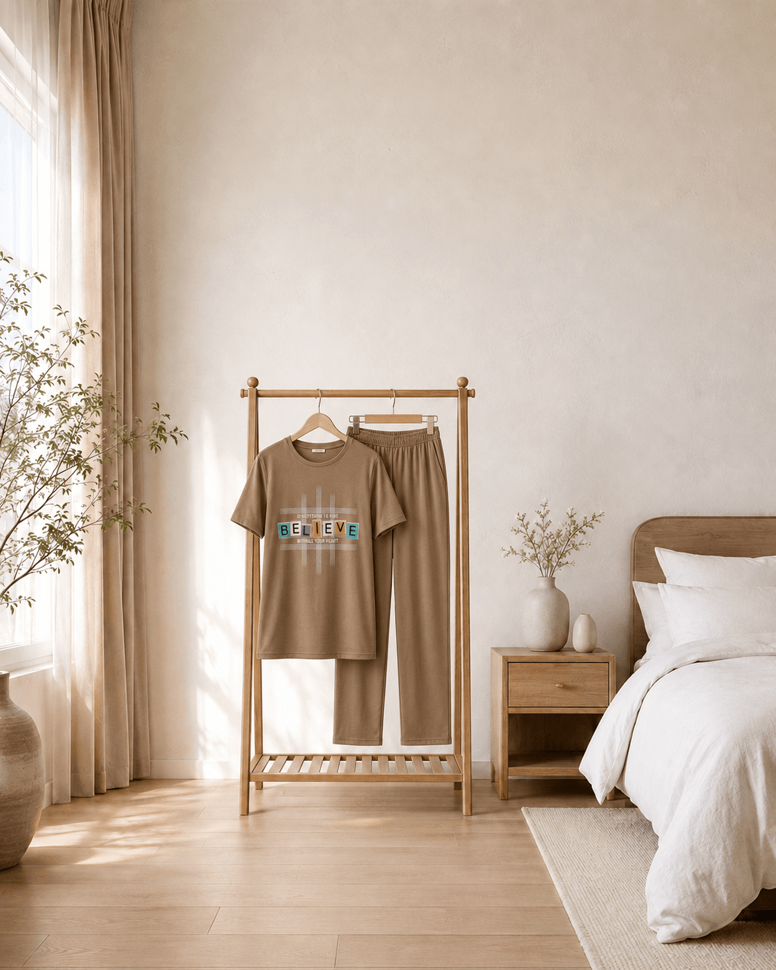 Night Wear with long shirt